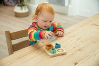 Tickit Silisoft Figuren Puzzel (Neutrale Kleuren) - Pk4-2