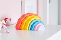 Tickit Silisoft Wobbel Regenboog (Regenboog) - Pk7-2