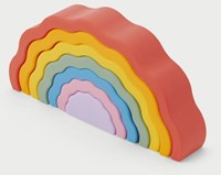 Tickit Silisoft Wobbel Regenboog (Regenboog) - Pk7