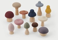 Tickit Silisoft Paddenstoelen Set (Aarde Kleuren)- Pk12