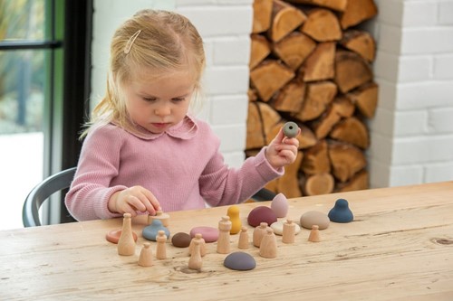 Tickit Silisoft Paddenstoelen Set (Aarde Kleuren)- Pk12-3