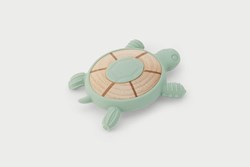 Tickit Silisoft Schildpad Bijtspeelgoed (Neutrale Kleuren)
