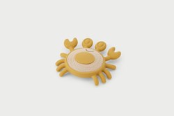 Tickit Silisoft Krab Bijtspeelgoed (Neutrale Kleuren)