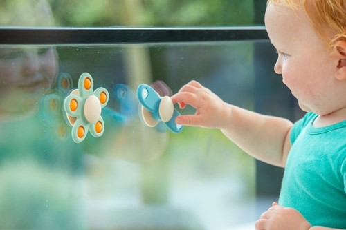 Tickit Silisoft Bloem Spinner (Neutrale Kleuren)-3