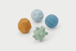 Tickit Silisoft Sensorische Ballen (Neutrale Kleuren) - Pk4