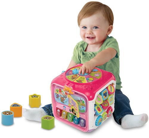 Vtech - Activiteiten Kubus Roze-2
