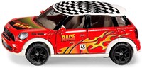 Siku Knutselset Style my MINI Countryman Race gelimiteerde oplage metaal/kunststof rood speelgoedauto incl. stickervel voor een individueel ontwerp-2
