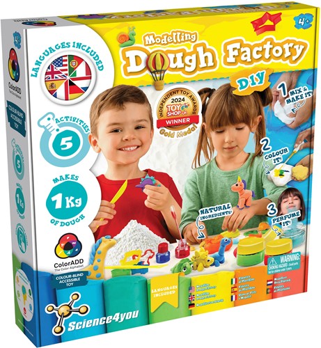 Science4you Modelling Dough Factory