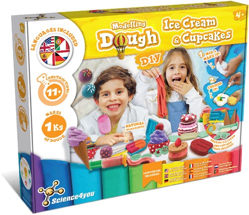 Science4you Modelling Dough Ice Cream & Cupcakes DIY