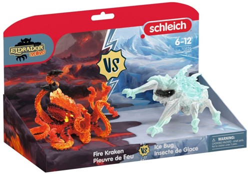 Schleich Eldrador® Creatures Ice bug vs Fire kraken