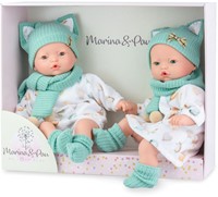 Marina Pau - Pop Pitus Mellizos Estuche - 40cm-3