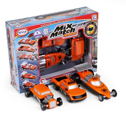 Popular Playthings - Mix or Match Race Voertuigen