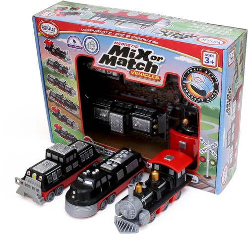 Popular Playthings - Mix or Match Trein Voertuigen