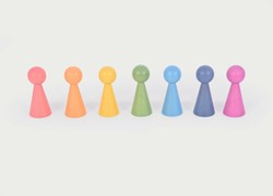 Tickit Regenboog Houten Figuren
