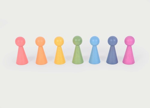 Tickit Regenboog Houten Figuren
