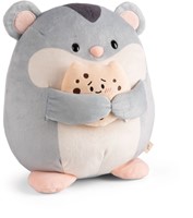 NICI - Knuffel mymochi hamster Shai 27cm met koekje