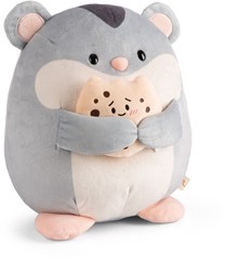 NICI - Knuffel mymochi hamster Shai 27cm met koekje