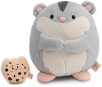 NICI - Knuffel mymochi hamster Shai 27cm met koekje-2