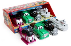 Popular Playthings - Magnetische Mix or Match Junior Voertuigen 2