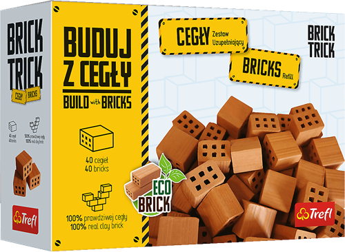 Brick Trick - Onderdelen - 40 Halve Stenen