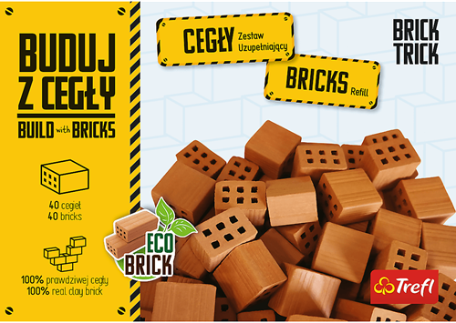 Brick Trick - Onderdelen - 40 Halve Stenen-2