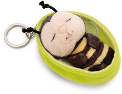 NICI - Sleutelhanger Sleeping Pets bij 8cm mand groen GROEN