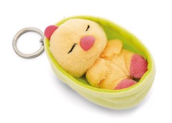 NICI - Sleutelhanger Sleeping Pets kuiken 8cm mand lichtgroen GROEN