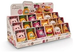 NICI - Assortiment knuffel mymochi 8cm in geschenkverpakking 3-delig 18st in display 56x25x28,5cm