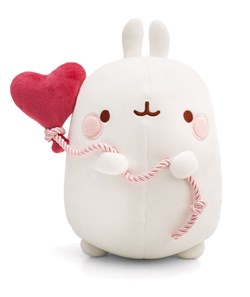 NICI - Knuffel MOLANG met hartvormige ballon 48cm