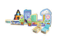 Brick Trick - L - Gabby's Poppenhuis / Universele Gabby's Poppenhuis-3