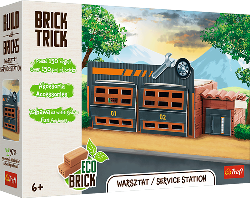 Brick Trick - L - Standaard - Tankstation