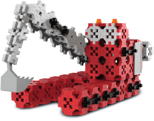 Connect - M - Brandweerwagen / Rups Graafmachine_FSC Mix 70%-3