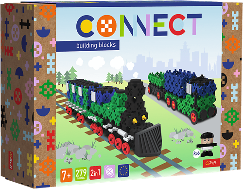 Connect - L - Trein / Vrachtwagen met Trailer_FSC Mix 70%