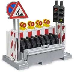 Bruder Accessoire: Verkeersveiligheidsset met Verkeerslichten