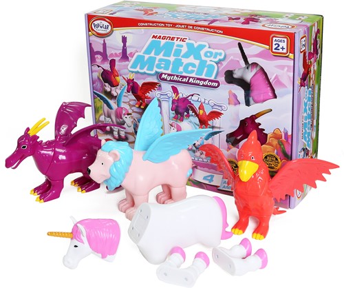 Popular Playthings - Magnetische Mix or Match Mythisch Koninkrijk Pastel-2