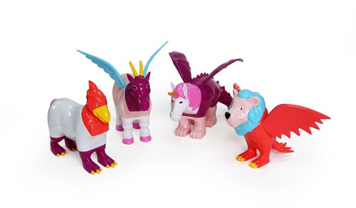 Popular Playthings - Magnetische Mix or Match Mythisch Koninkrijk Pastel-3