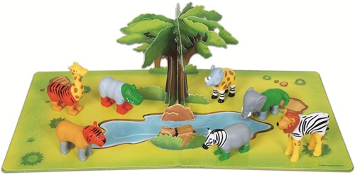 Popular Playthings - Mini Magnetische Mix or Match Jungle Dieren-2