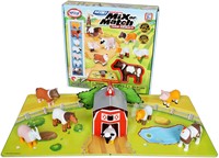 Popular Playthings - Mini Magnetische Mix or Match Boerderij Dieren