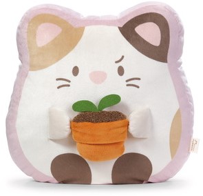 NICI - Kat Angy met Bloempot Knuffel