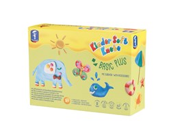 Kinder Soft Klei Basic Plus Met Accessoires