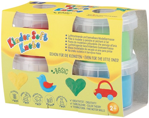 Kinder Soft Klei Assortiment (Basic, Hyper)