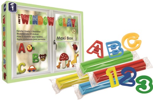 Mijn Peuterklei - Raamklei Maxi Doos-2