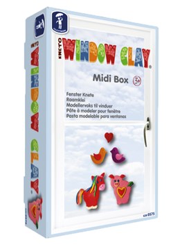 Mijn Peuterklei - Raamklei Midi Box