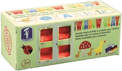 Mijn Peuterklei - Raamklei Rood