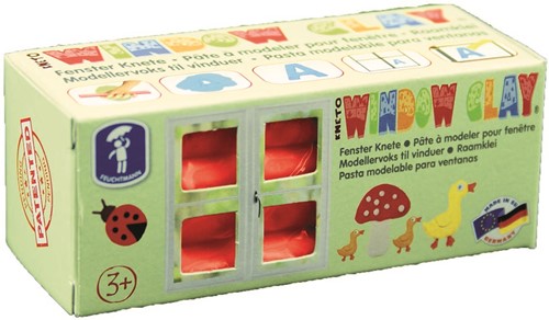 Mijn Peuterklei - Raamklei Rood