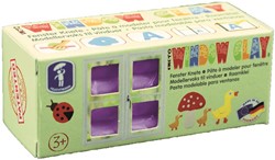 Mijn Peuterklei - Raamklei Paars