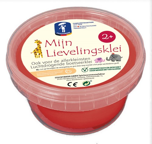 Mijn Lievelingsklei -  EDU Rood 500 g