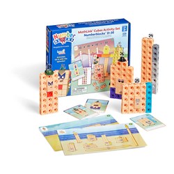 Learning Resources - MathLink® Cubes Numberblocks 21-30 Activity Set