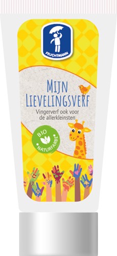 Mijn Lievelingsverf  - Vingerverf Wit 75 g