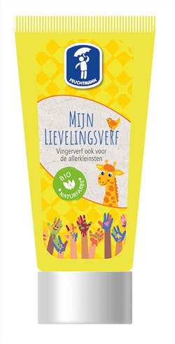 Mijn Lievelingsverf - Vingerverf Geel 75 g